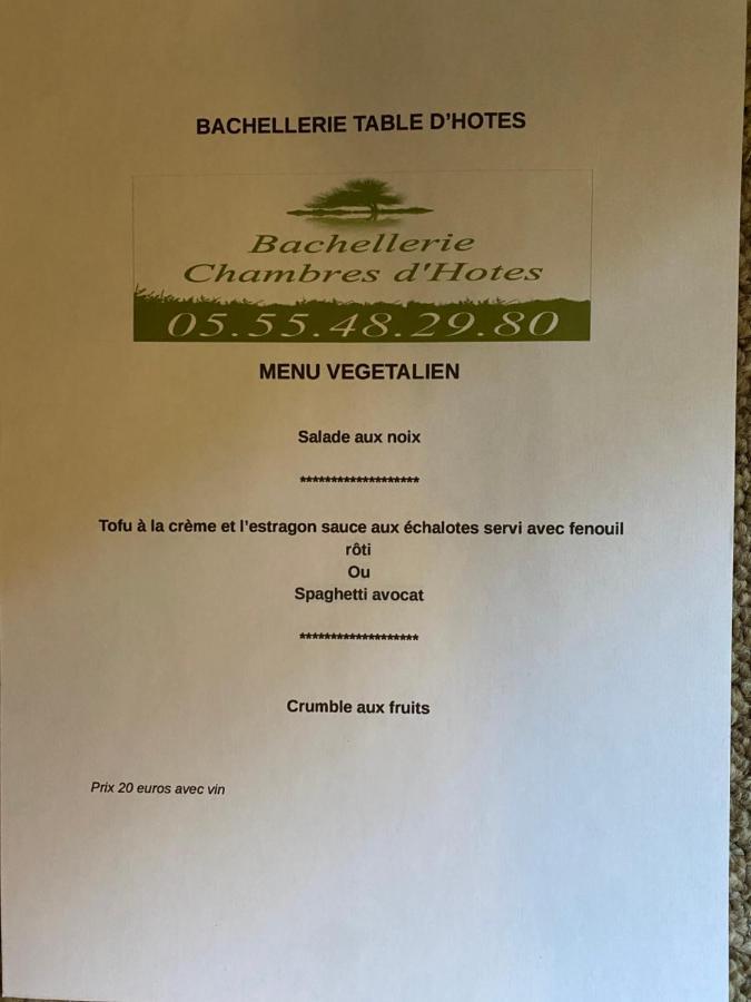 Bachellerie Bed & Breakfast Chéronnac Екстериор снимка